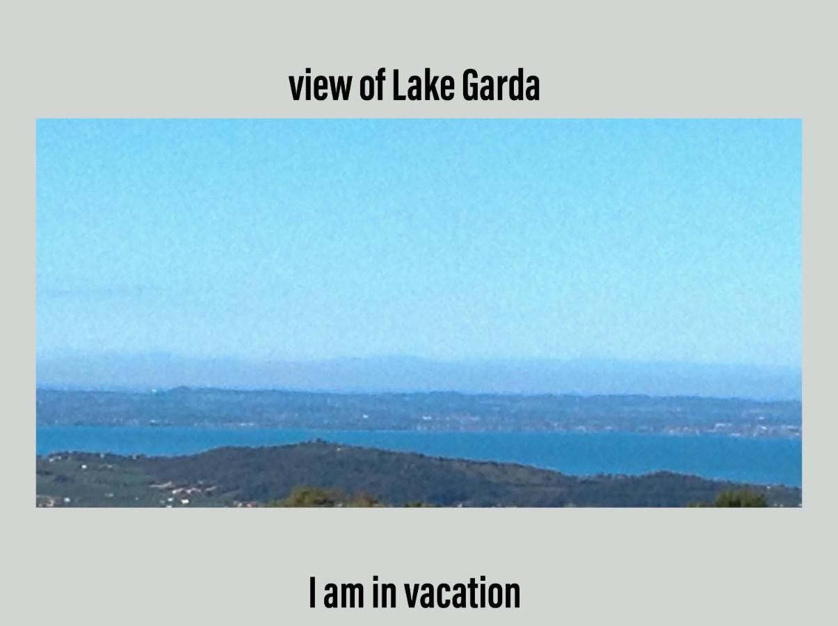 Agriturismo Fattoria Monte Baldo Vista Lago Caprino Veronese Eksteriør billede